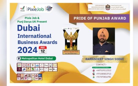 "Renowned Sikh Journalist Ramandeep Singh Sodhi to Receive 'Best Journalist Of Punjabi Diaspora Award' in Dubai"