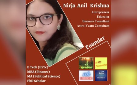 Nirja Anil Krishna, Founder of NK100 EDUVENNTURES, Set to Launch Free Humanitarian Website 'i-Mangal