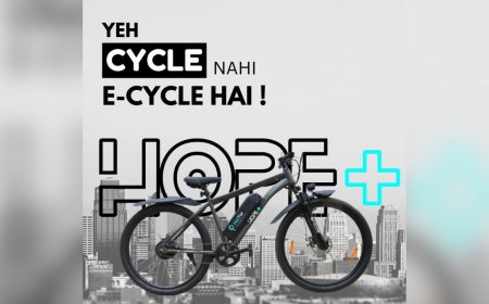 HalTor Automotives Unveils "Hope": A Revolutionary Electric Cycle Redefining Urban Commuting.