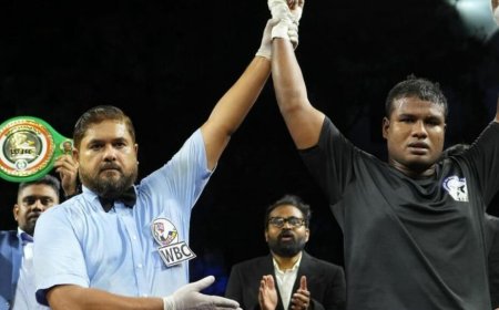 Chandru G Wins WBC India Cruiserweight Championship Over Jaskaran