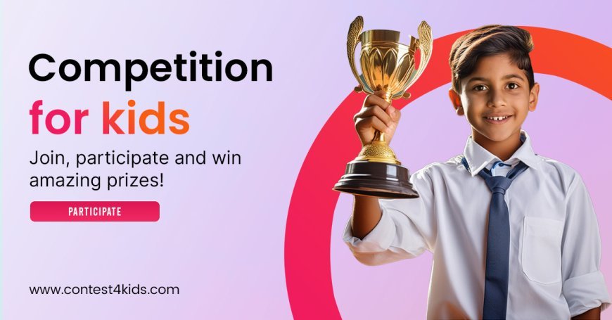 Fun, Free, and Creative: Contest4Kids.com Offers Opportunities for Every Child