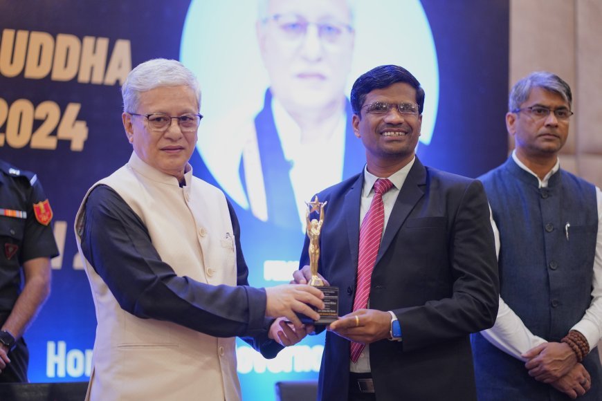 Governor of Telangana Bestows International Buddha Peace Award  to Distinguished Individuals