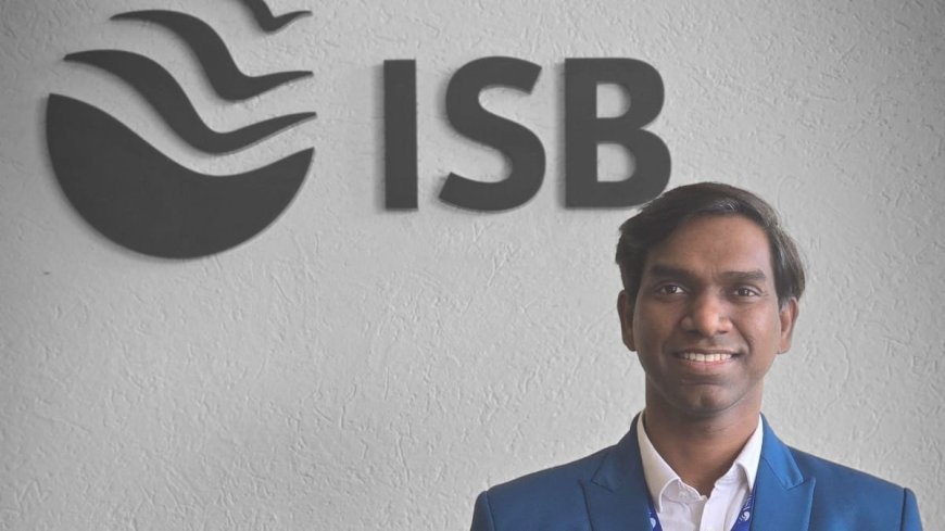 ISB Student from Hyderabad Selected for TigerLaunch Finals in Singapore