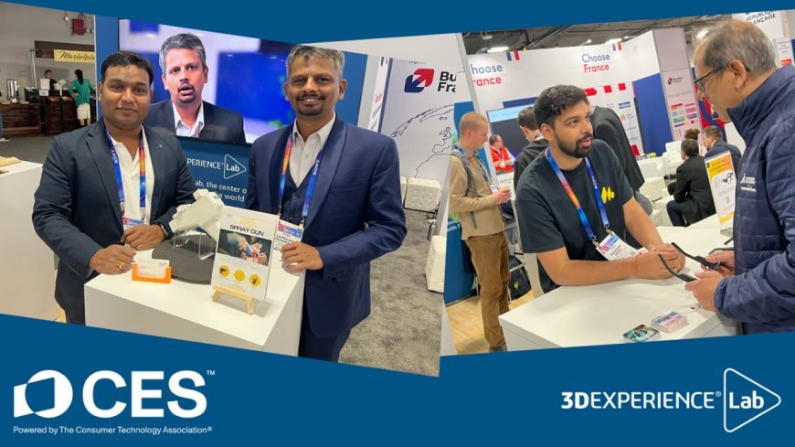 Dassault Systèmes Drives Technological Innovation at CES 2025 with 3DEXPERIENCE Lab Startups