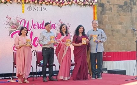 Neelam Saxena Chandra’s Poetry Collection Rhyming with Life Unveiled at NCPA, Mumbai
