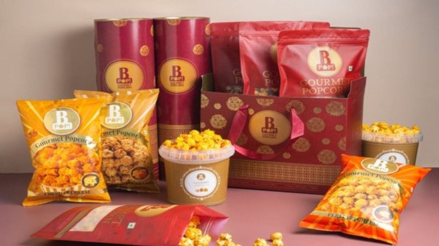 B Pop unveils its Gourmet Popcorn & Innovative Snacks Range: Snacking just got a whole lot better