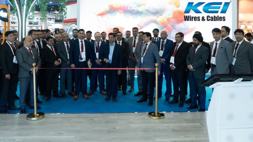 KEI Industries Unveils Future-Ready Electrical Solutions at ELECRAMA 2025