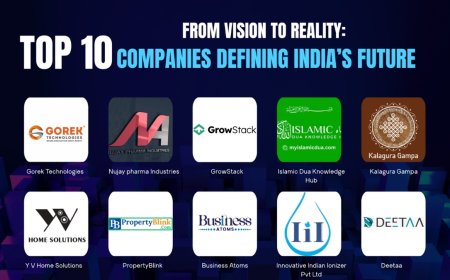 From Vision to Reality: Top 10 Companies Defining India’s Future