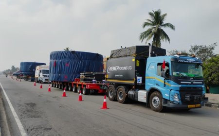 Premier Roadlines Ltd Delivers Kolkata’s First Premium Tunnel Boring Machine from Chennai