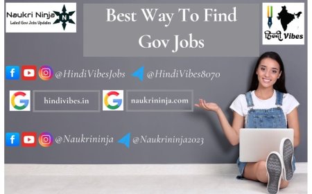 Government Jobs in India: How to Find the Best Opportunities with NaukriNinja.com and HindiVibes.in