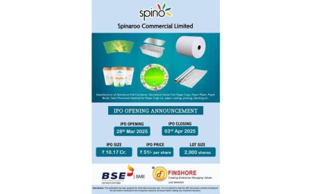 Spinaroo Commercial Limited IPO Launch