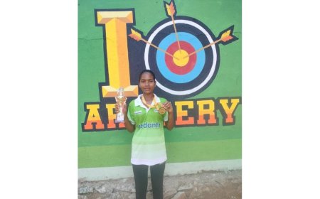 Vedanta-groomed Kalahandi tribal protege shines at National Archery Meet