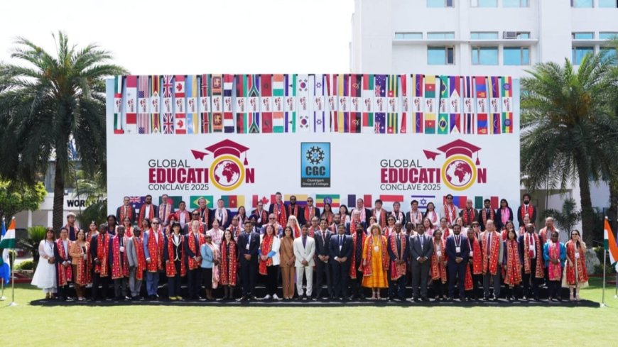 Global Education Conclave 2025 At CGC Mohali (Jhanjeri)