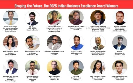 Indian Business Excellence Award– 2025 by Corporate Connect