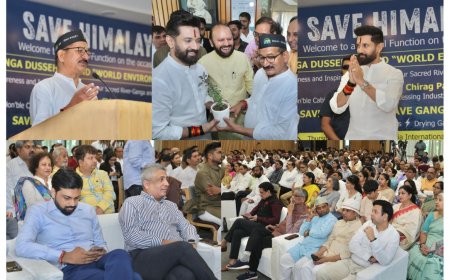 Save Himalayas, Save Lives: Kishore Upadhyay Issues Global Warning on Climate Crisis on World Environment Day