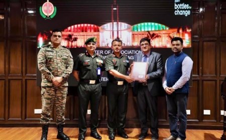 Bisleri International Signs Letter of Association with Indian Army's Manekshaw Centre under its 'Bottles For Change' Program