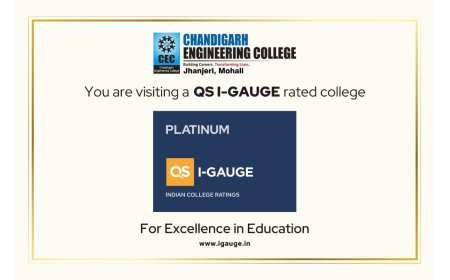 CGC Jhanjeri, Mohali Becomes First in North India to Achieve QS I-GAUGE Platinum Rating Across All Parameters
