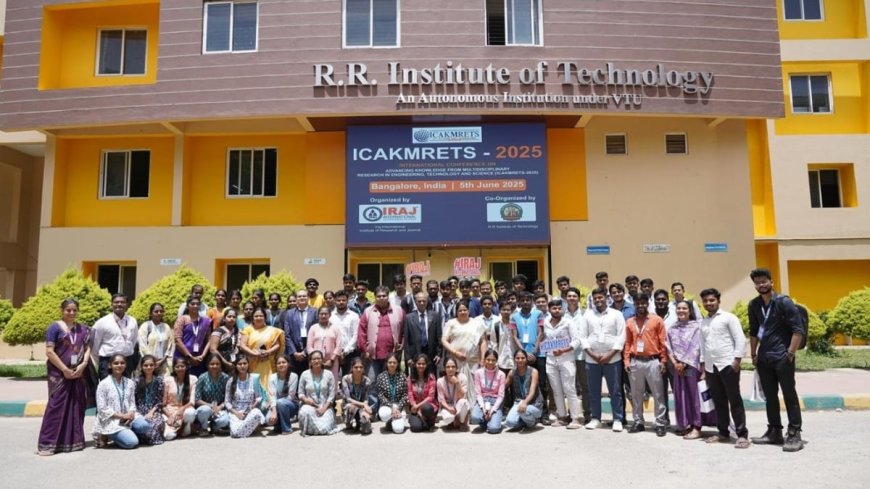 ICAKMRETS successfully hosted by IRAJ International at Bangalore, India