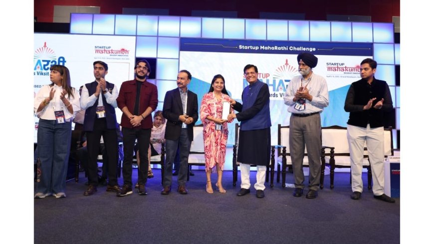 CoLLearn wins 1st prize in Gaming & Sports Category at Startup Mahakumbh 2025