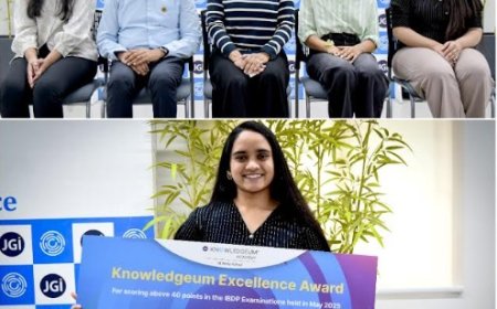 Celebrating Purposeful Achievement: Knowledgeum Academy Honours IBDP Class of 2025 at Achievers' Day