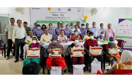 Vedanta Aluminium Extends Nutritional Support to TB Patients in Sundargarh under PM’s Nikshay Mitra Program
