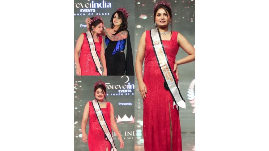Aparna Hans Crowned Mrs. India One in a Million – West Zone Platinum category | A Teacher, YouTuber & Queen Who Embodies Glamour, Grace & Grit