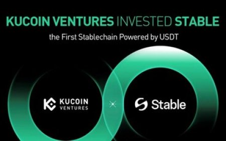 KuCoin Ventures Announces Strategic Investment in Stable -- The First Stablechain Powered by USDT