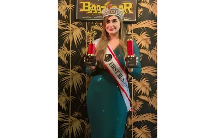 Alisha Seema Khan — This Beauty Queen ranks among top 2 at Mrs World International 2025