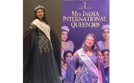 Aanchal Jain Honoured as Mrs. India Timeless Beauty 2025 Title Winner: A Story of Courage, Love, and Unbreakable Spirit
