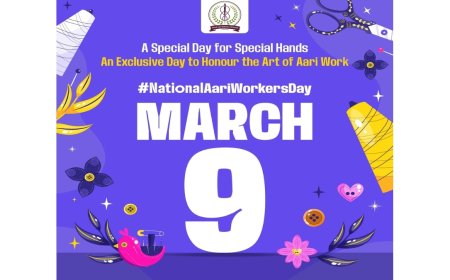 National Aari Workers Day Officially Declared – March 9 to Honour India’s Aari Artisans