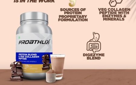Newest Innovation in Protein: Proathlix's 9-Source Protein Blend with Veg Collagen Peptide