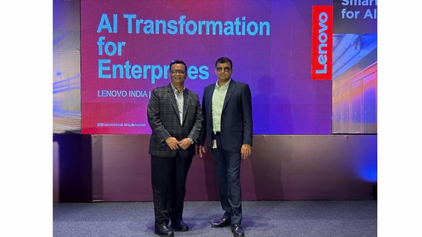 Lenovo India Enables Businesses in Ahmedabad with Smarter AI