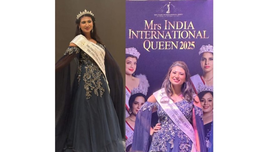 Aanchal Jain Honoured as Mrs. India Timeless Beauty 2025 Title Winner: A Story of Courage, Love, and Unbreakable Spirit
