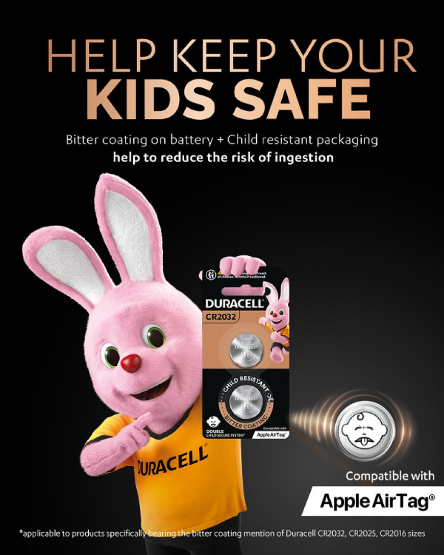 Duracell Introduces Innovative Range of Lithium Coin Batteries with Bitter Coating to Help Discourage Swallowing by Toddlers