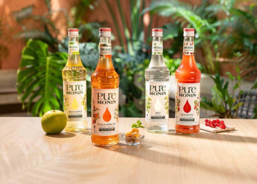MONIN Launches PURE - A Refreshing Range with No Added Sugar