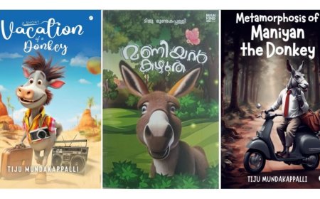 ‘Maniyan the Donkey’ – A character created by Tiju Mundakappalli