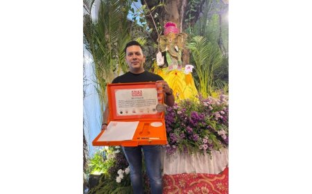 Tree Ganesha: Viral Desai’s 8-Year Eco Movement Earns Asia Book of Records