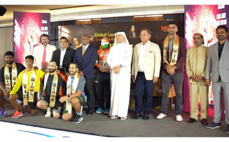 Vasu Shroff launched Roll Ball League in Dubai, India’s New Sport