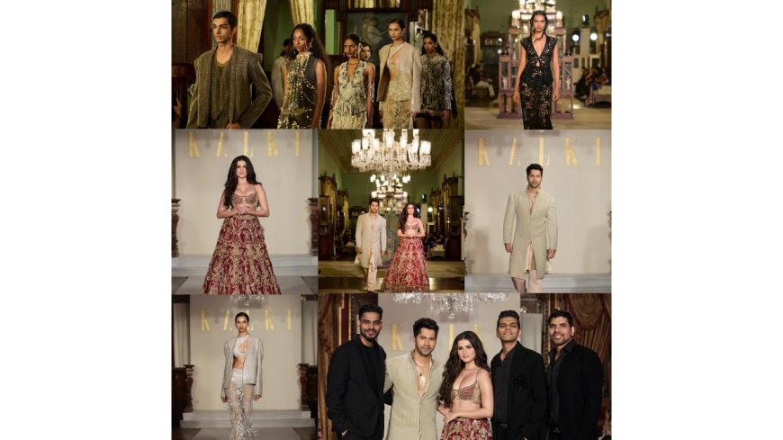 Varun Dhawan and Tara Sutaria Shine as Showstoppers at KALKI’s Couture Debut at Taj Falaknuma Palace, a Modern Palace of Royal Legacy