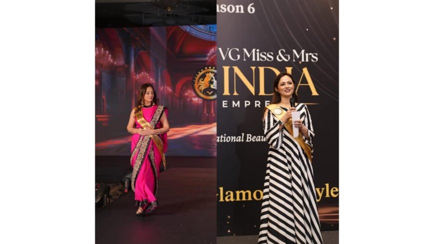 Harvinderjit Kaur Shines at VG Miss & Mrs. India Empress 2025