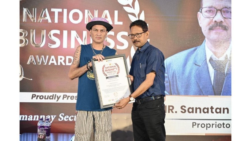 Sanatan Kalita Honored as One of the Best Security Services Provider Company in Assam