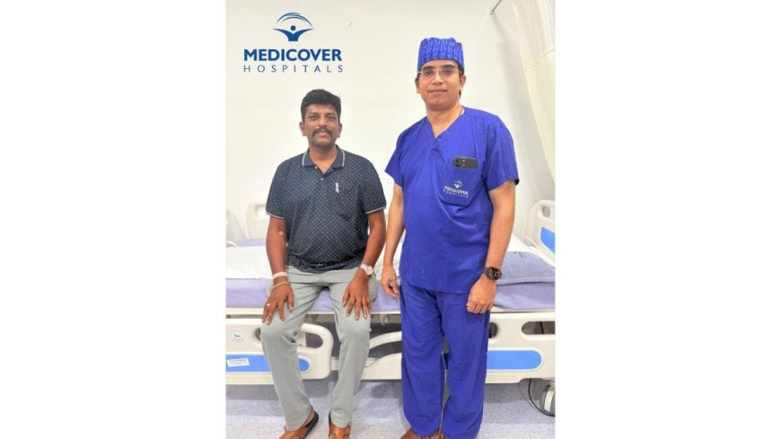 Man with Three Kidneys Finds Relief Through Robotic Surgery at Medicover Hospitals