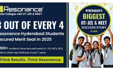 3 in 4 Resonance Hyderabad Students Crack IIT-JEE & NEET 2025, Celebrating Milestone Success