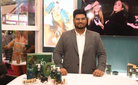 Mr. Kumar Gaurav – Founder and CEO of Lepl Group officially launched SH-RD in India (World’s 1st scalp care brand) at Bombay Expo Centre, Mumbai