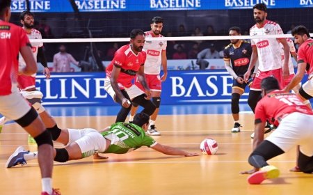 PVL 2025: Season 4 ( Match 25 ) Calicut Heroes clinch first win, outplay Kolkata Thunderbolts 3–0