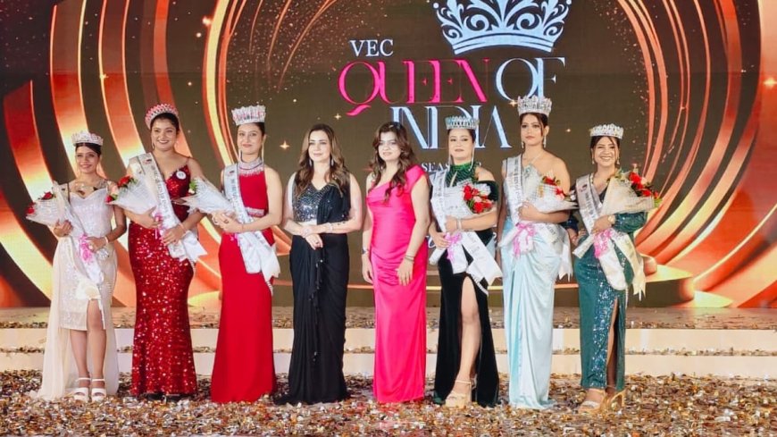Sonia Kaur Wins the Ms Category and Madhu Singh Wins the Mrs. Category of the VEC Queen of India 2025