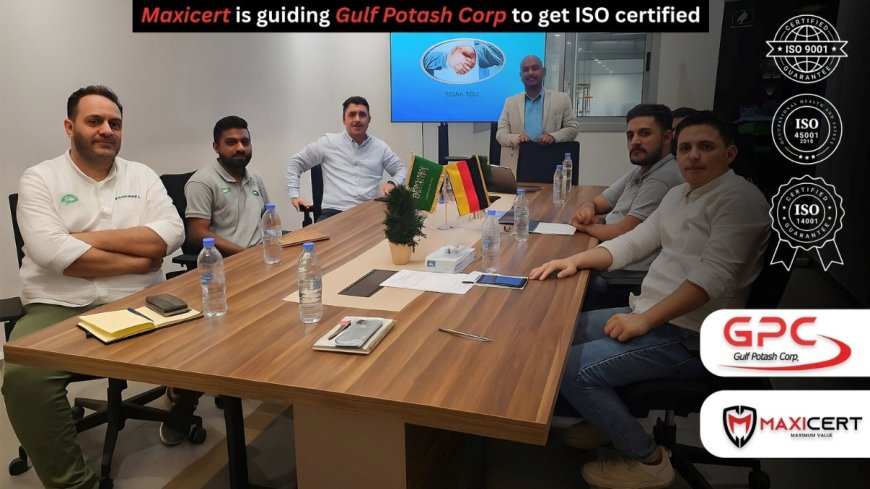 From India to Oman: Maxicert’s Local Expertise Guides Gulf Potash Corp to Prestigious Triple ISO Certification