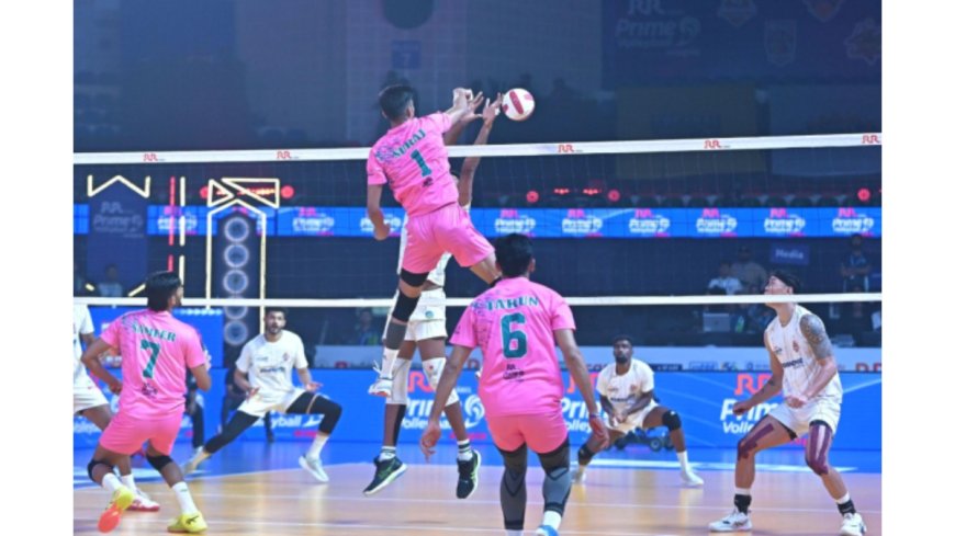 Chennai Blitz Edge Ahmedabad in Five-Set PVL Thriller