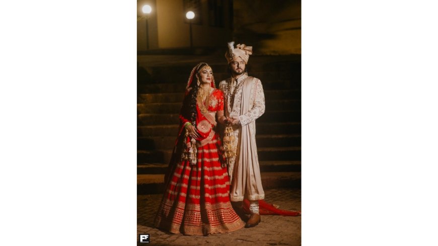 A Timeless Union: Raviraa Bhardwaj and Alan Kapoor’s Fairytale Wedding