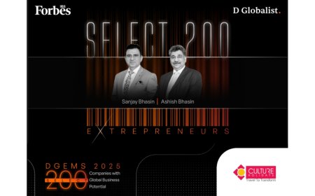 Culture Holidays Recognised in Forbes India DGEMS 2025 Select 200